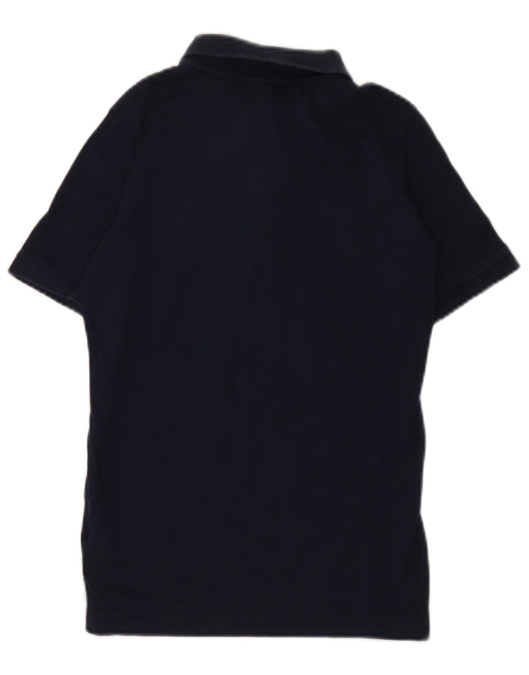 Nike Boys Polo Shirt 10-11 Years Medium Navy Blue Cotton