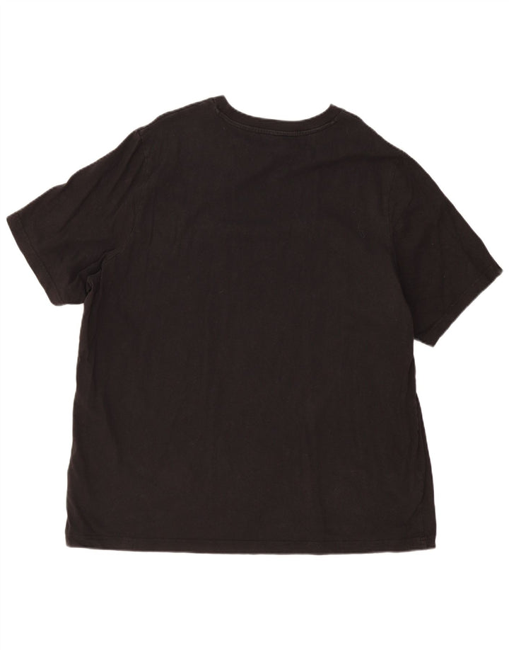 PUMA Mens Graphic T-Shirt Top 2XL Black Cotton