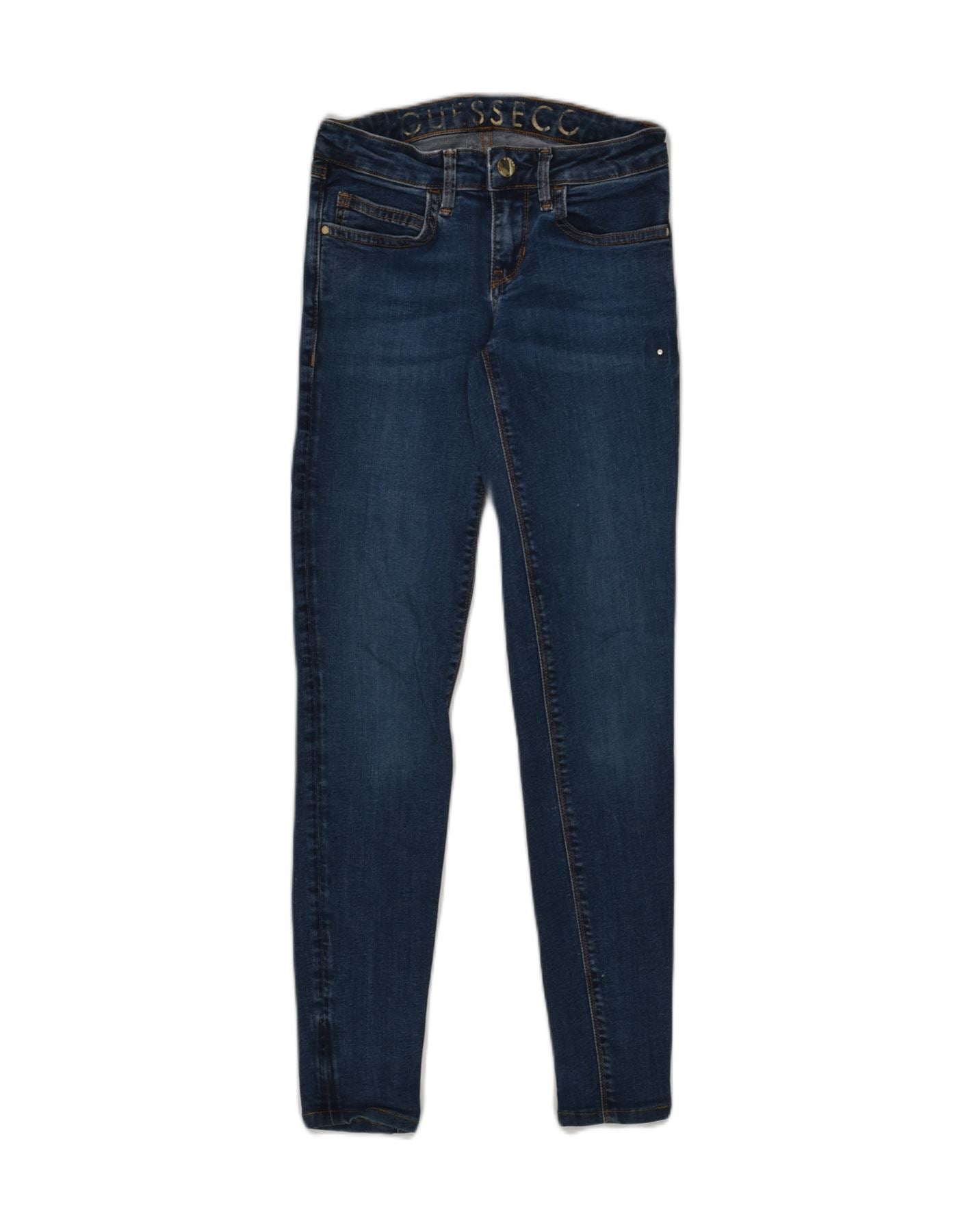 GUESS Jeans Skinny Bambina 9-10 Anni W25 L27 Blu Abbigliamento