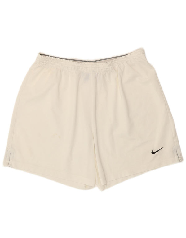 Nike Mens Sport Shorts XL  White Polyester