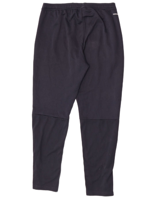 Adidas Mens Aeroready Tracksuit Trousers UK 42/44 Large Navy Blue Polyester