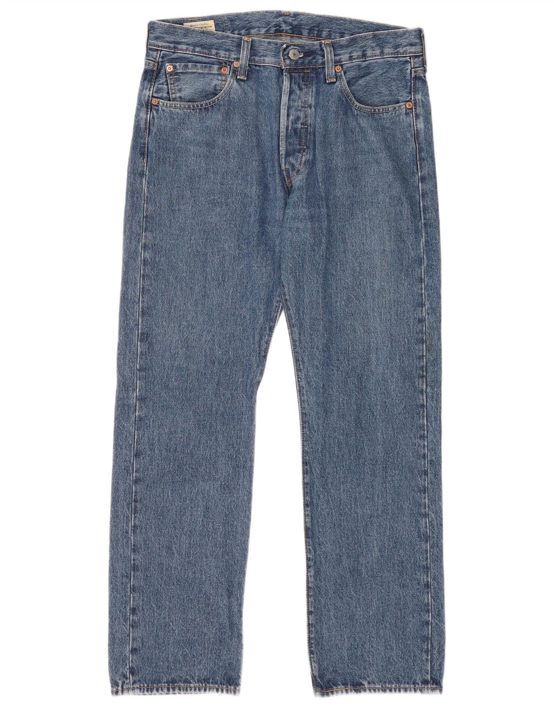 Levi's Mens 501 Straight Jeans W32 L30 Blue