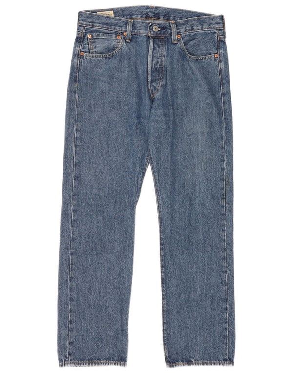Levi's Mens 501 Straight Jeans W32 L30 Blue
