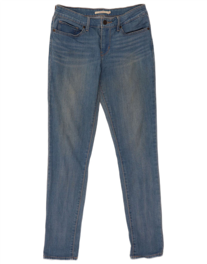 Levi's Womens 711 Skinny Jeans W27 L30 Blue