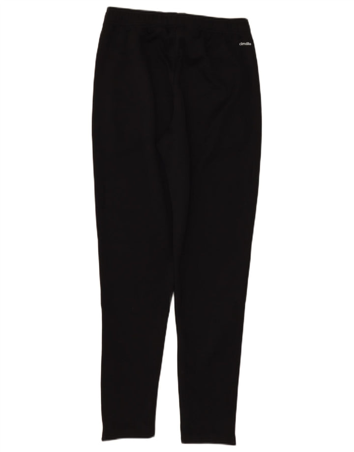 ADIDAS Mens Climalite Tracksuit Trousers Small  Black Polyester