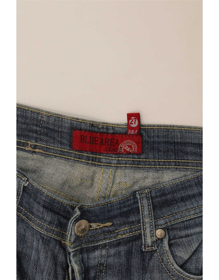 Vintage Womens Bootcut Jeans W27 L31 Blue
