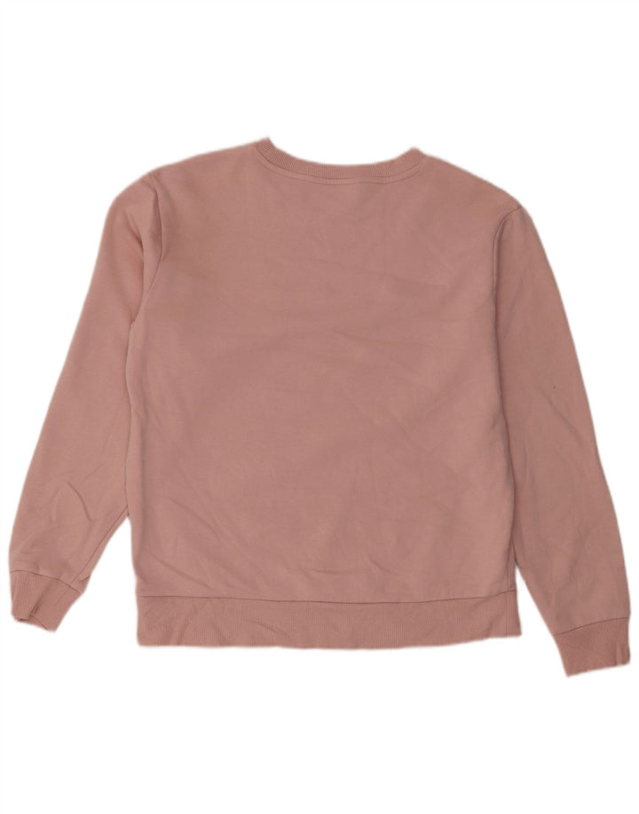 Marks & Spencer Womens Oversized Sweatshirt Jumper UK 10 Small Pink