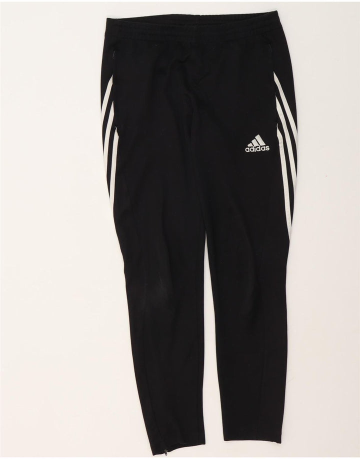Adidas Mens Climalite Tracksuit Trousers Medium  Black Polyester