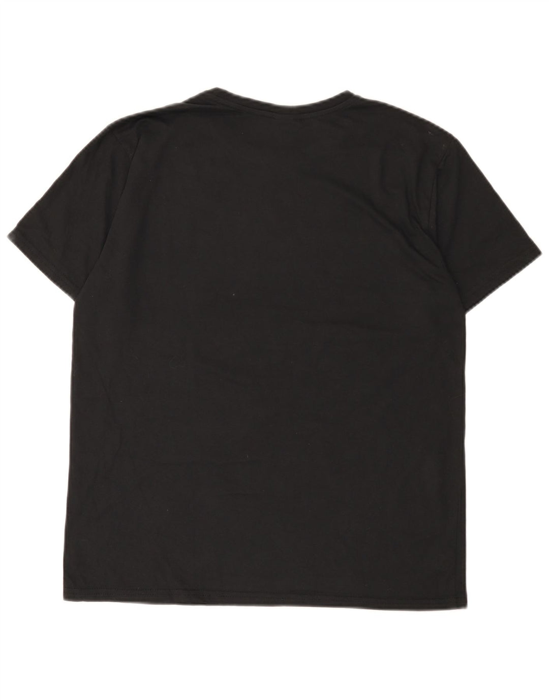 Adidas Mens Graphic T-Shirt Top Medium Black Polyester