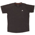 Adidas Mens Climalite T-Shirt Top Medium Black Cotton
