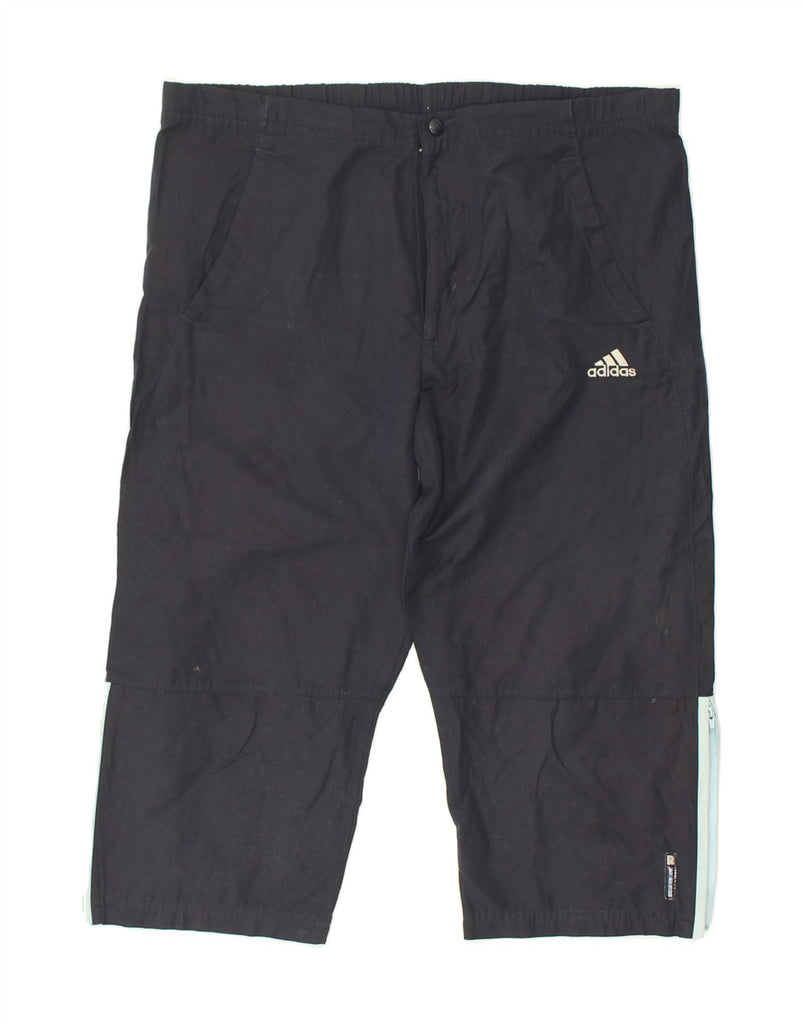 ADIDAS Mens Chino Shorts W32 Medium Navy Blue Cotton | Vintage Adidas | Thrift | Second-Hand Adidas | Used Clothing | Messina Hembry 