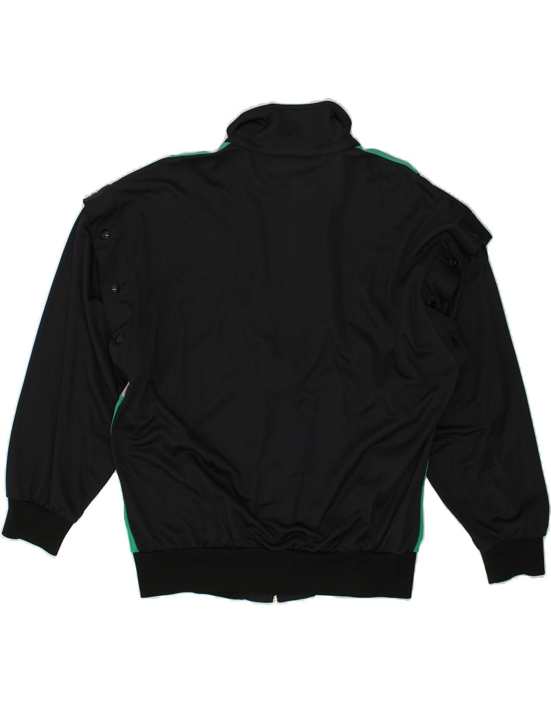 CAMPAGNOLO Mens Tracksuit Top Jacket Size 40 Medium Black Colourblock | Vintage Campagnolo | Thrift | Second-Hand Campagnolo | Used Clothing | Messina Hembry 
