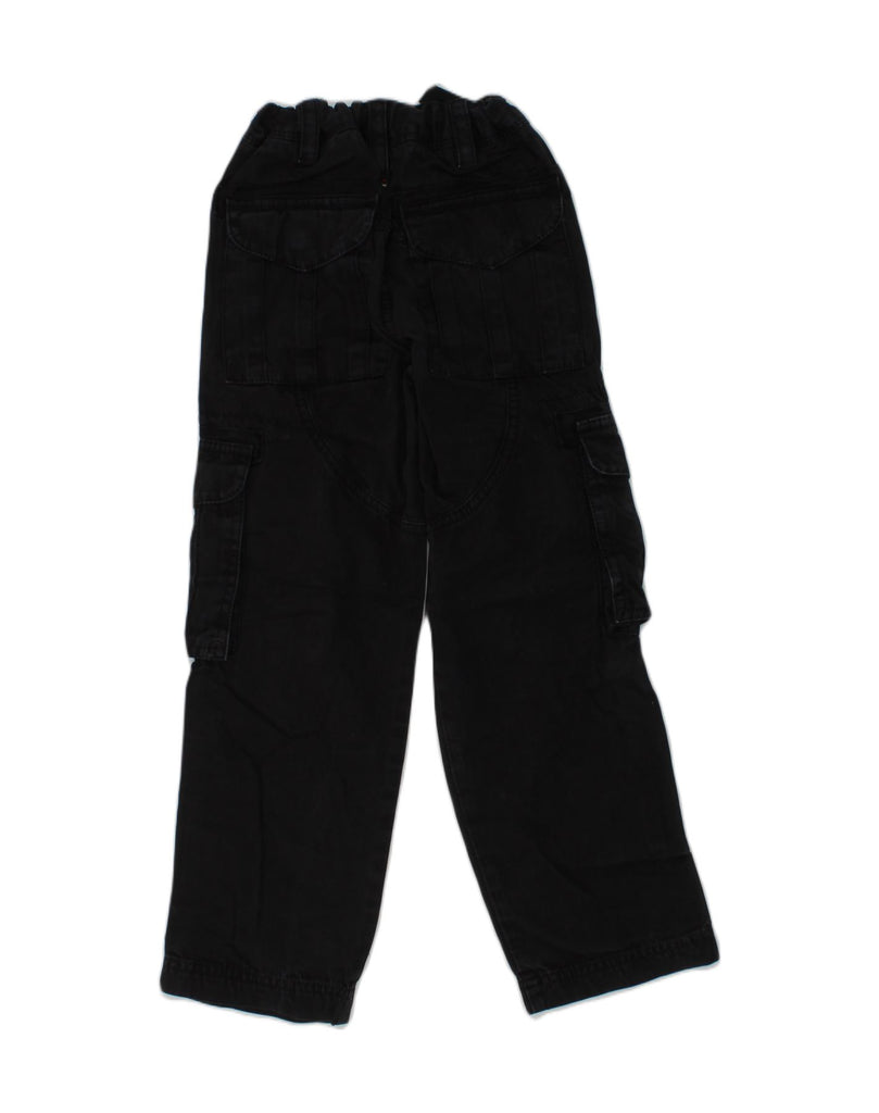 NAPAPIJRI Boys Straight Cargo Trousers 3-4 Years W20 L18 Black Cotton | Vintage Napapijri | Thrift | Second-Hand Napapijri | Used Clothing | Messina Hembry 