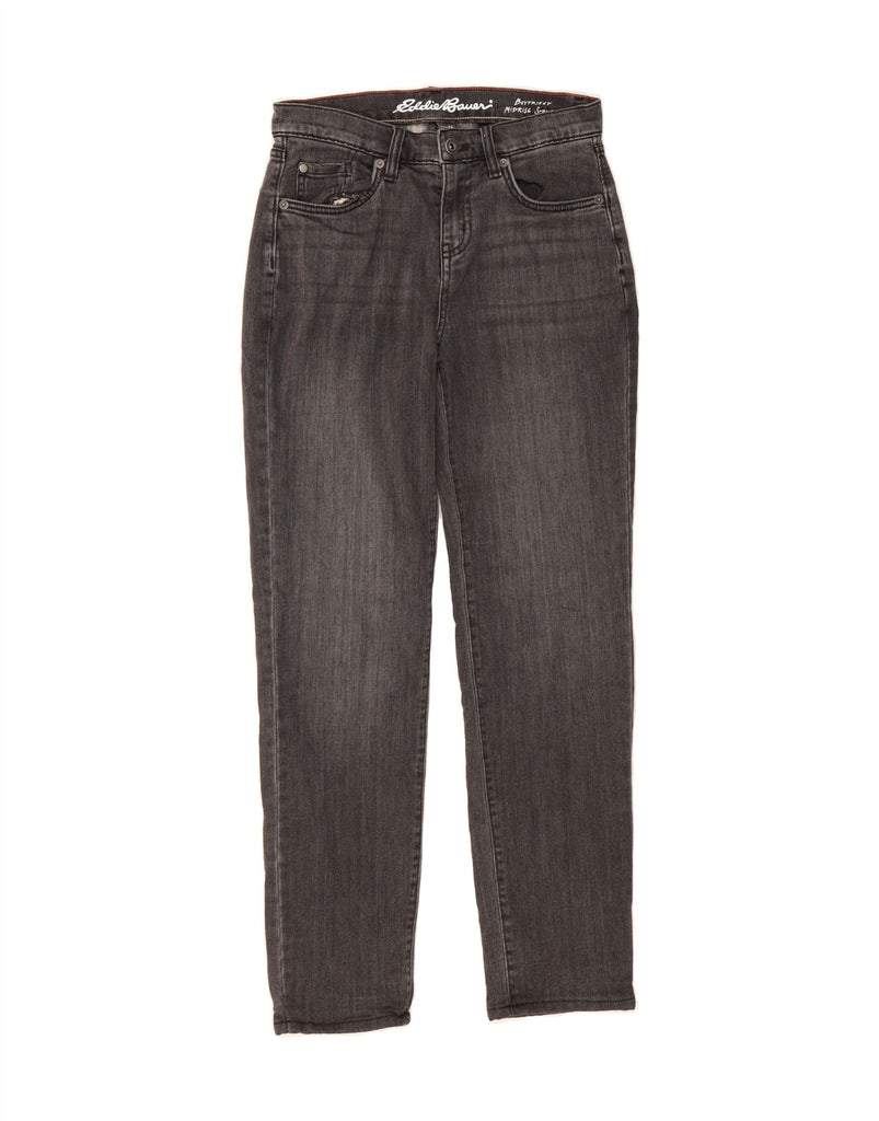 EDDIE BAUER Womens Boyfriend Mid Rise Straight Jeans US 0 XS W28 L28 Grey Vintage Eddie Bauer and Second-Hand Eddie Bauer from Messina Hembry 