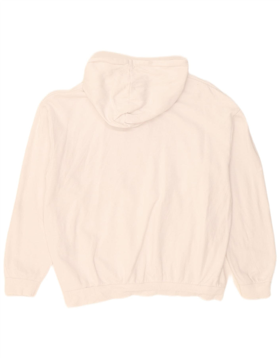 Jack & Jones Mens Hoodie Jumper Large White Cotton