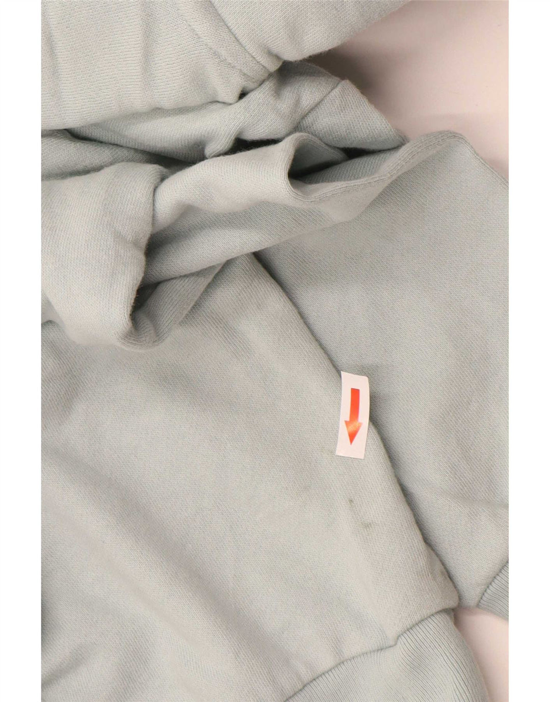 Gap Womens Graphic Oversized Hoodie Jumper UK 14 Medium Blue Cotton