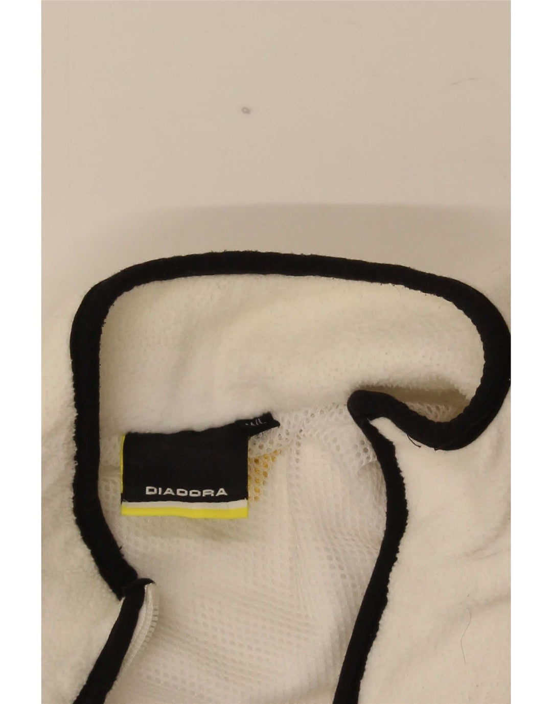Diadora Womens Fleece Jacket UK 14 Medium White