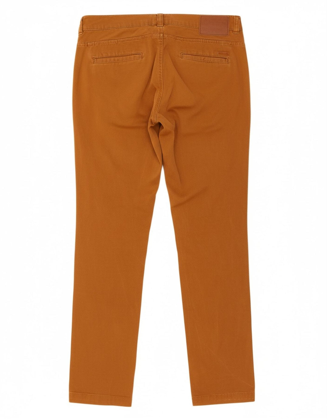 MASSIMO DUTTI Womens Slim Chino Trousers EU 40 Medium W30 L31 Brown Cotton