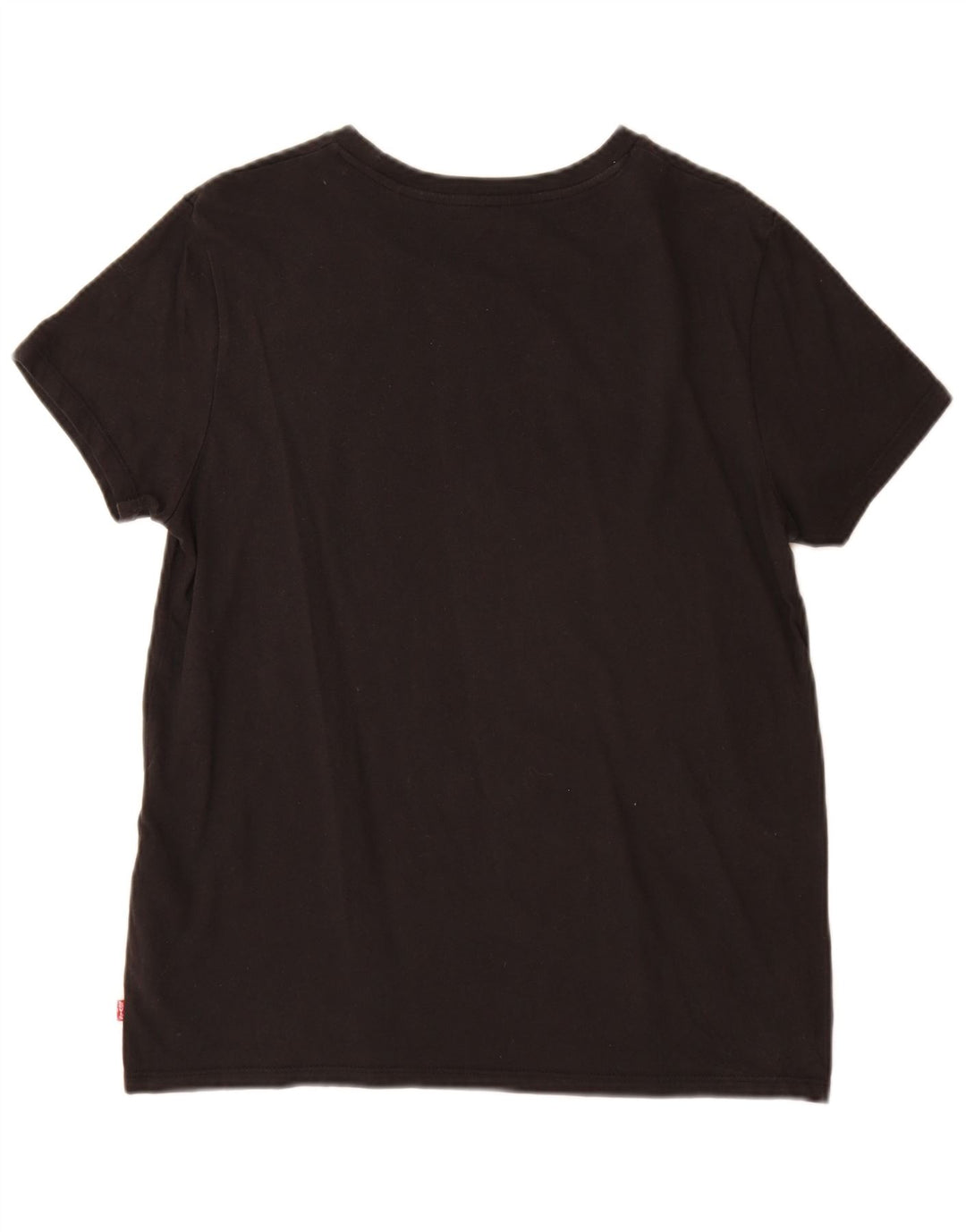 Levi's Womens Graphic T-Shirt Top UK 14 Medium Black Cotton