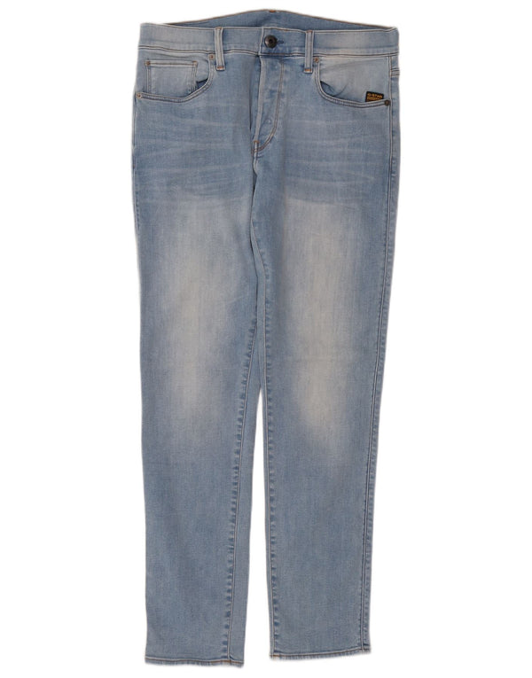 G-Star Mens Slim Jeans W32 L32 Blue Cotton