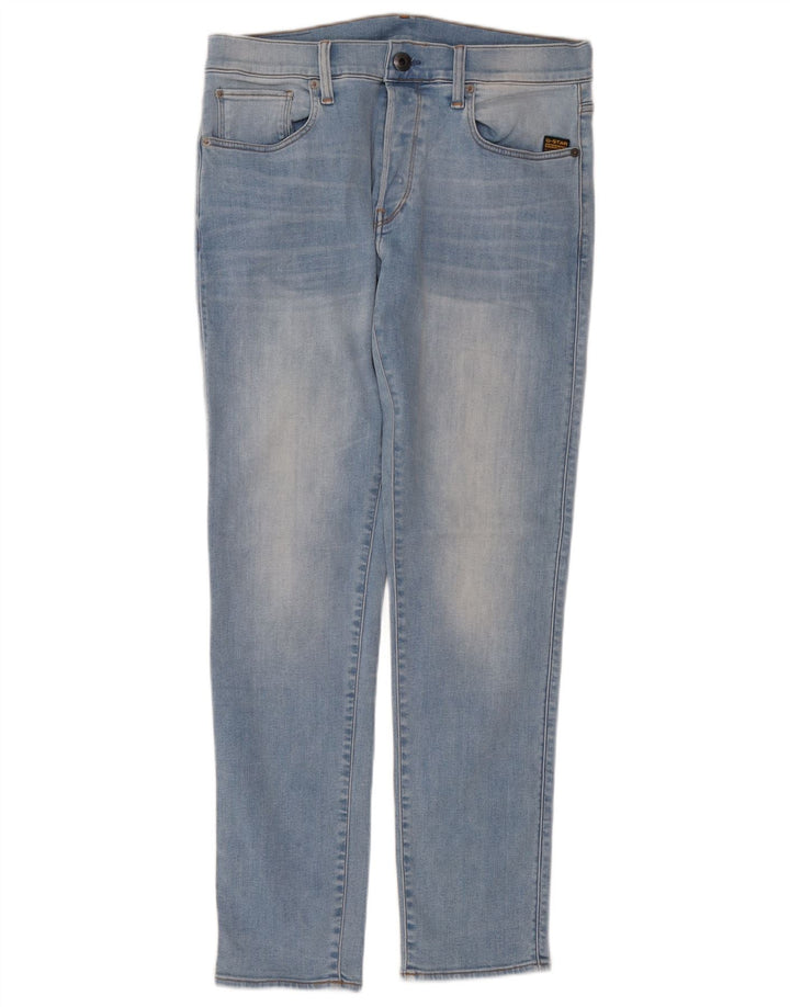 G-Star Mens Slim Jeans W32 L32 Blue Cotton