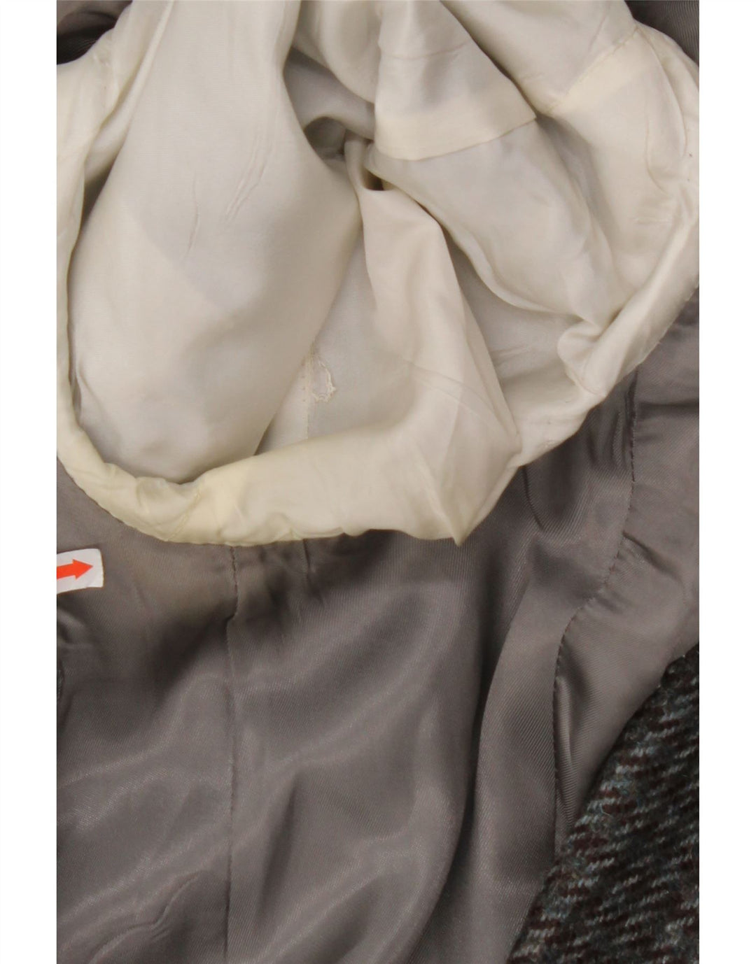 VINTAGE Mens 2 Button Blazer Jacket UK 38 Medium Grey Houndstooth