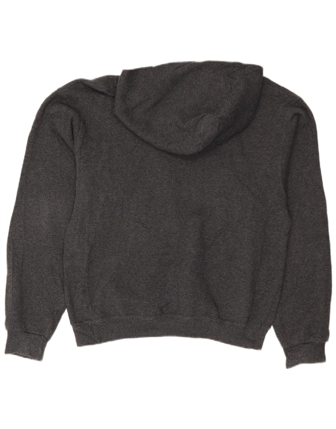 RUSSELL ATHLETIC Mens Indiana Wesleyan Graphic Hoodie Jumper Medium Grey