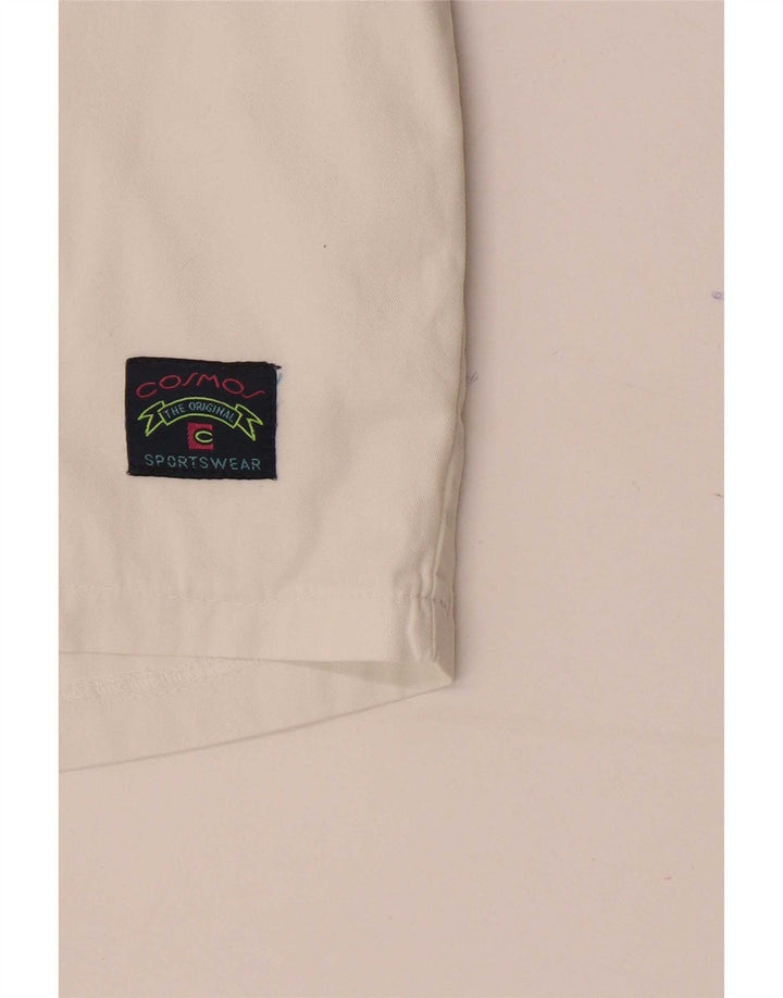 Cosmos Mens Chino Shorts W31 Medium White