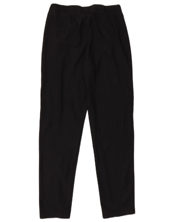 UNDER ARMOUR Boys Tracksuit Trousers 13-14 Years XL Black Polyester