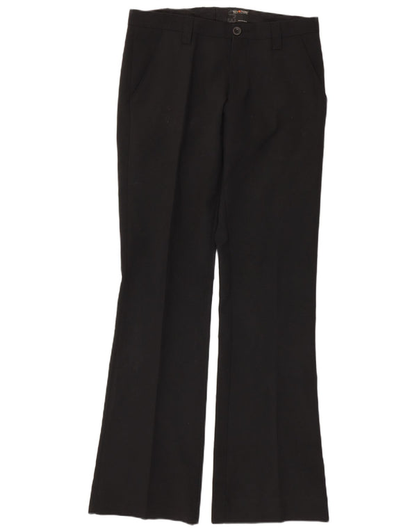 Energie Womens Bootcut Chino Trousers W31 L34 Black Polyester