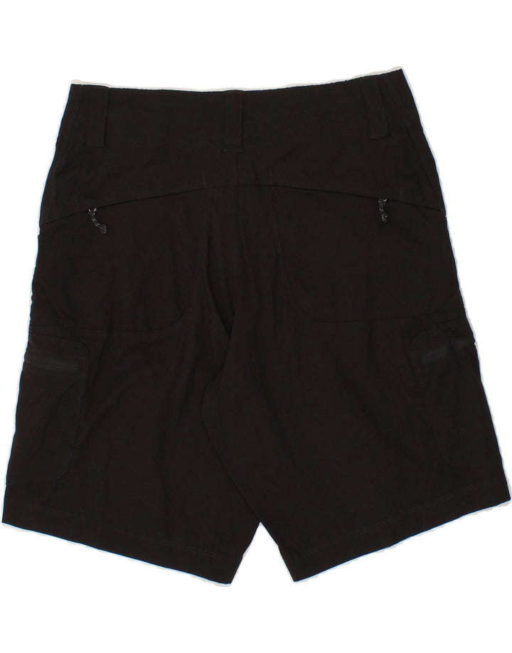 L.L.BEAN Womens Cargo Shorts US 6 Medium W28  Black Nylon Vintage L.L.Bean and Second-Hand L.L.Bean from Messina Hembry 