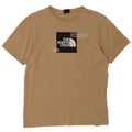 The North Face Mens Graphic T-Shirt Top Small Brown Cotton