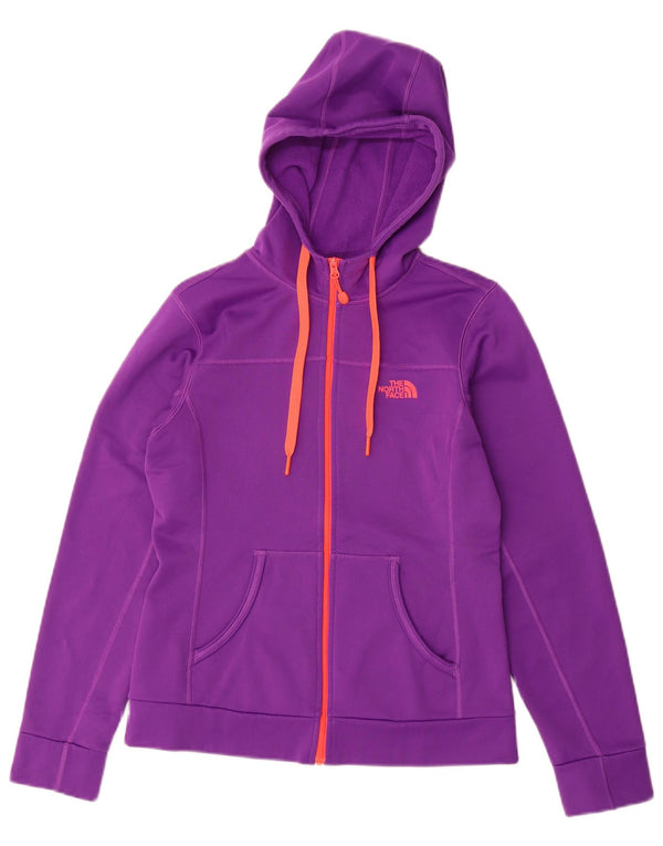 The North Face Womens Zip Hoodie Sweater UK 10 Small Purple