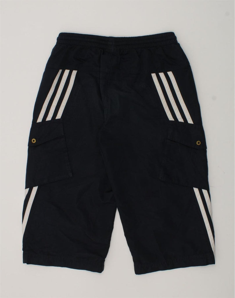 ADIDAS Boys Tracksuit Trousers 11-12 Years Blue Polyester | Vintage Adidas | Thrift | Second-Hand Adidas | Used Clothing | Messina Hembry 