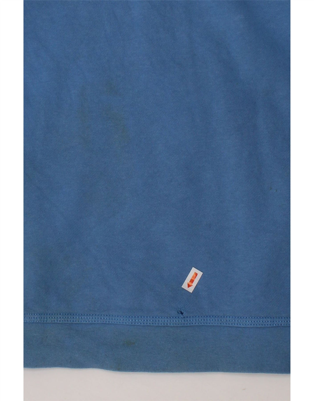 NIKE Boys Hoodie Jumper 10-11 Years Medium Blue Cotton