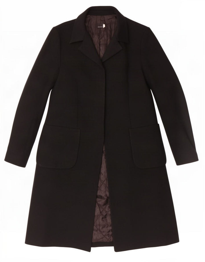 Imperial Womens Overcoat UK 10 Small Black Wool