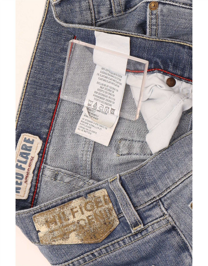 Tommy Hilfiger Womens Flared Jeans W31 L30 Blue Cotton