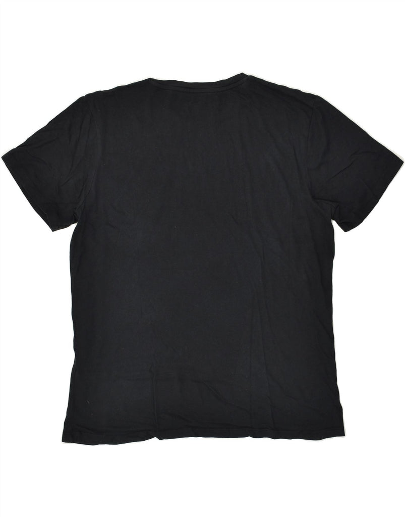 JACK & JONES Mens Graphic T-Shirt Top XL Black Cotton | Vintage Jack & Jones | Thrift | Second-Hand Jack & Jones | Used Clothing | Messina Hembry 