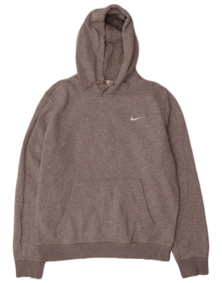 Nike Mens Hoodie Jumper Medium Grey