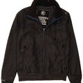 Superdry Mens Bomber Windbreaker Jacket UK 38 Medium Black Nylon
