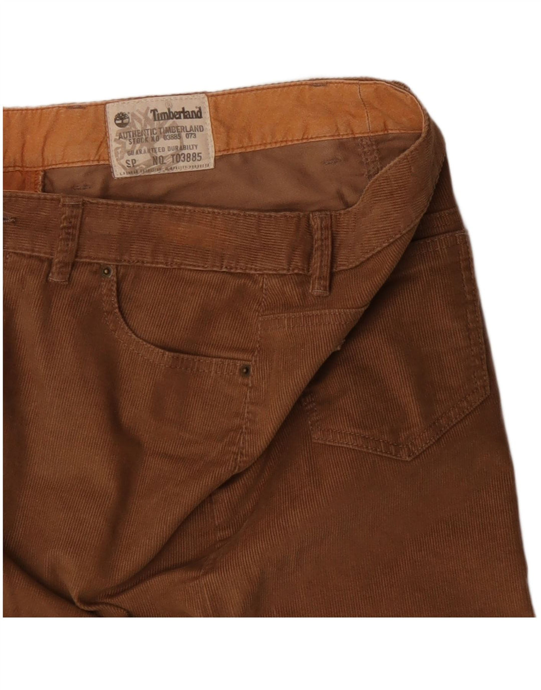 Timberland Womens Corduroy Skirt W29 Medium Beige Cotton