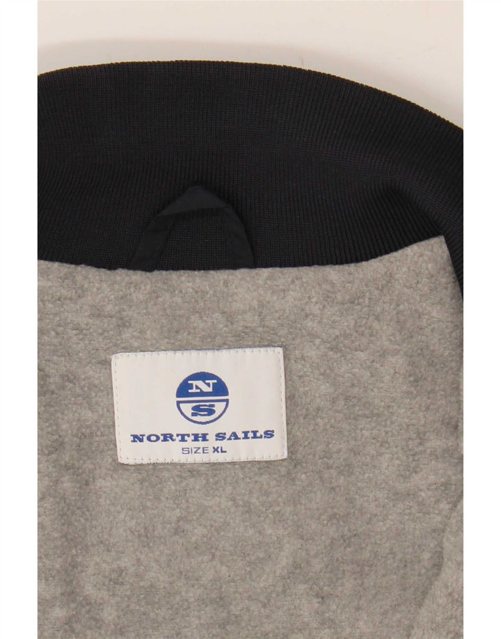 North Sails Mens Bomber Windbreaker Jacket UK 42 XL Navy Blue Polyamide