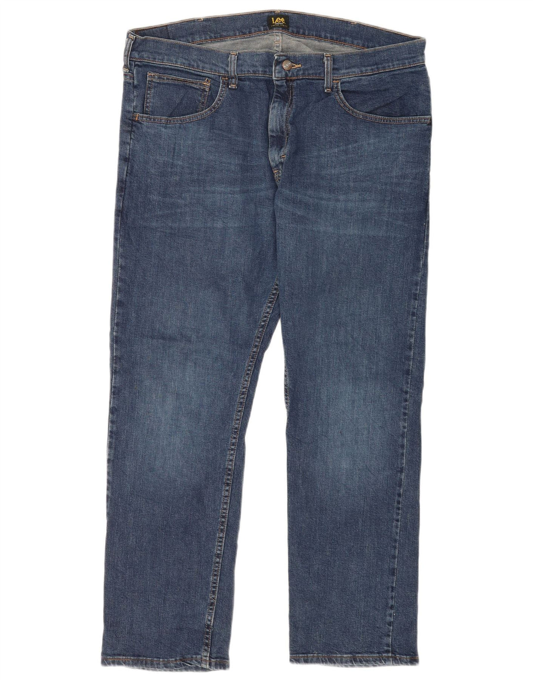 Lee Mens Slim Jeans W38 L30 Blue Cotton