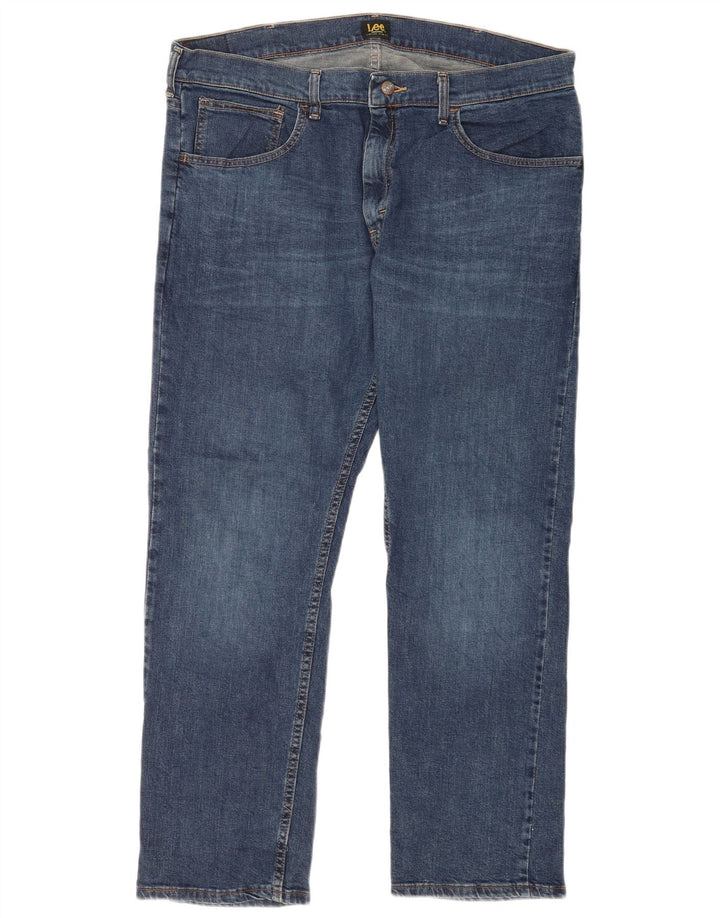 Lee Mens Slim Jeans W38 L30 Blue Cotton