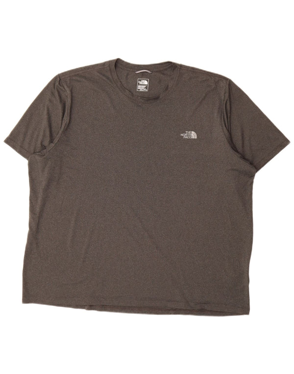 The North Face Mens T-Shirt Top 2XL Grey Polyester