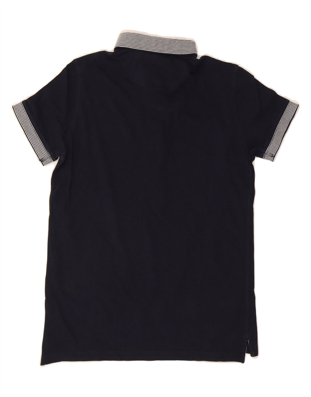 MASSIMO DUTTI Mens Regular Fit Polo Shirt Small Navy Blue Vintage Massimo Dutti and Second-Hand Massimo Dutti from Messina Hembry 
