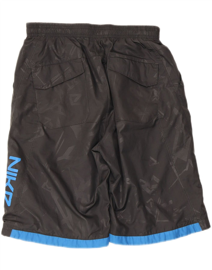 Nike Boys Graphic Sport Shorts 13-14 Years XL Grey Polyester