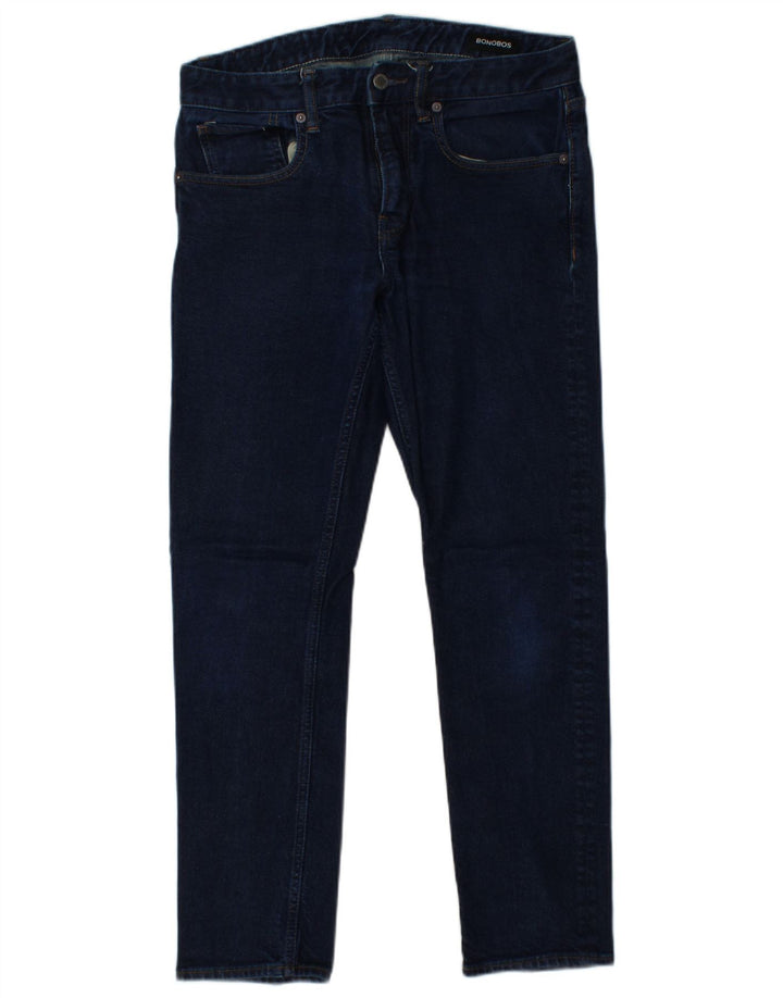 BONOBOS Womens Tailored Fit Slim Jeans W30 L27 Blue