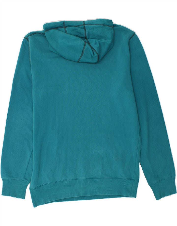 HUMMEL Mens Graphic Hoodie Jumper Medium Green Cotton Vintage Hummel and Second-Hand Hummel from Messina Hembry 