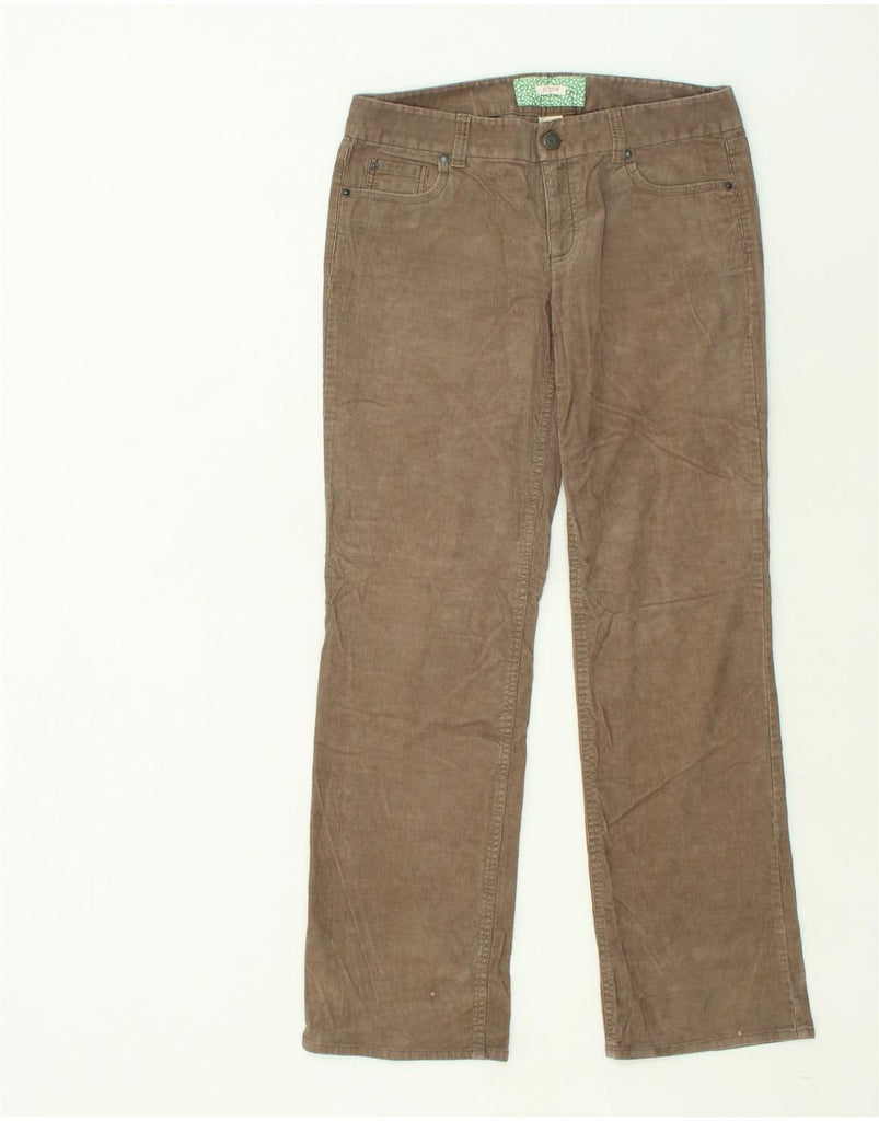 J. CREW Womens Bootcut Corduroy Trousers US 6 Medium W30 L31  Brown Cotton | Vintage J. Crew | Thrift | Second-Hand J. Crew | Used Clothing | Messina Hembry 